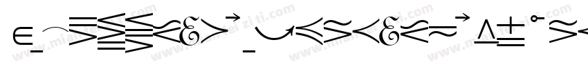 PIXymbolsWINdialogW01 Dialo Regular字体转换